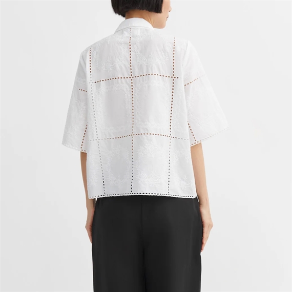 Skall Studio Anemone Skjorte, Optic White